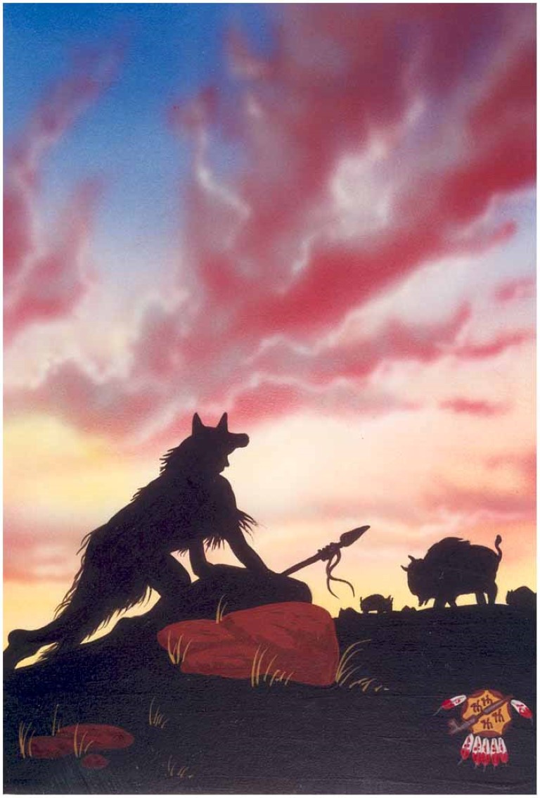 The Great God of nature has given each their lands.  He has given you an advantage, your animals are domestic, while our are wild.